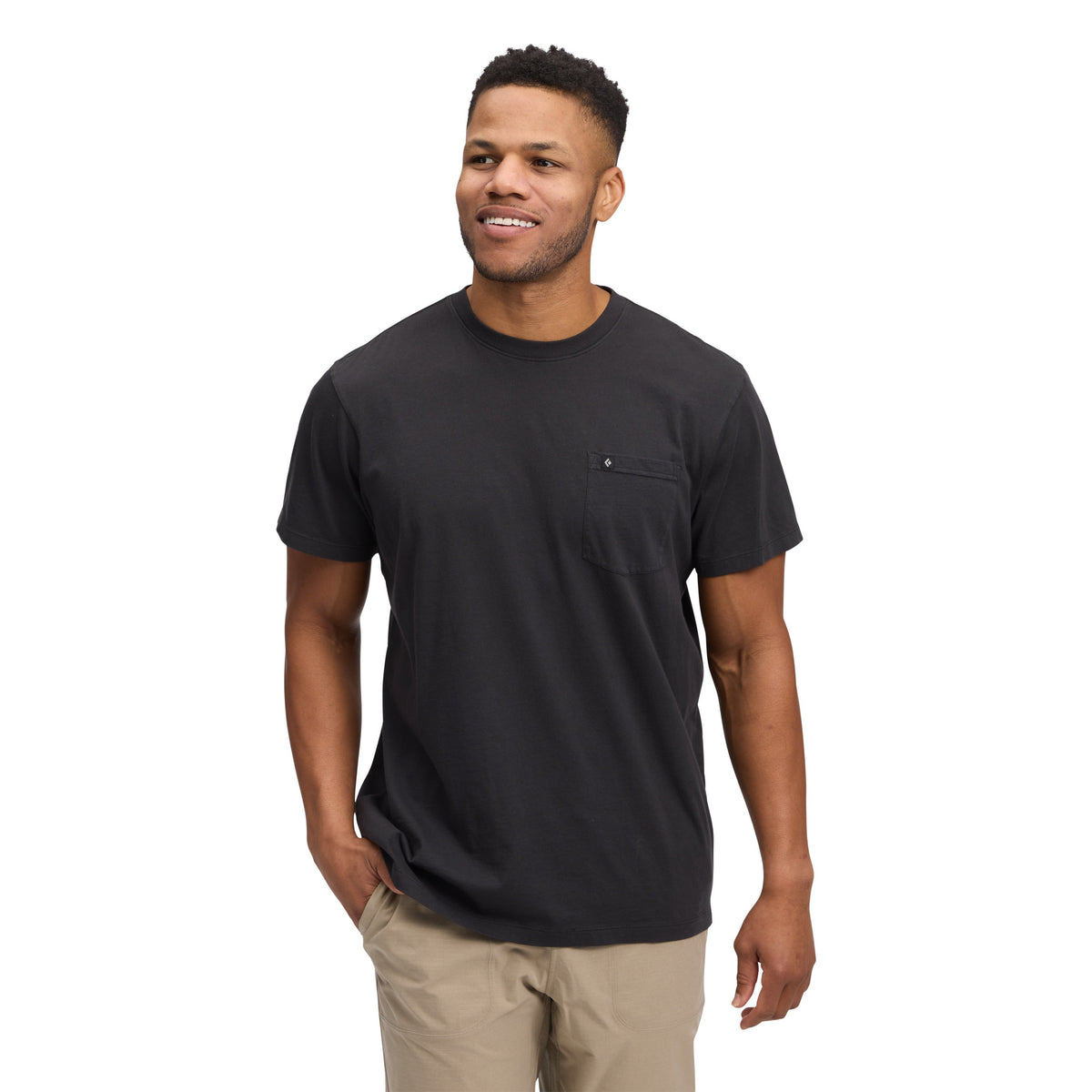 Men's Diamond Patch Short Sleeve Pocket Tee