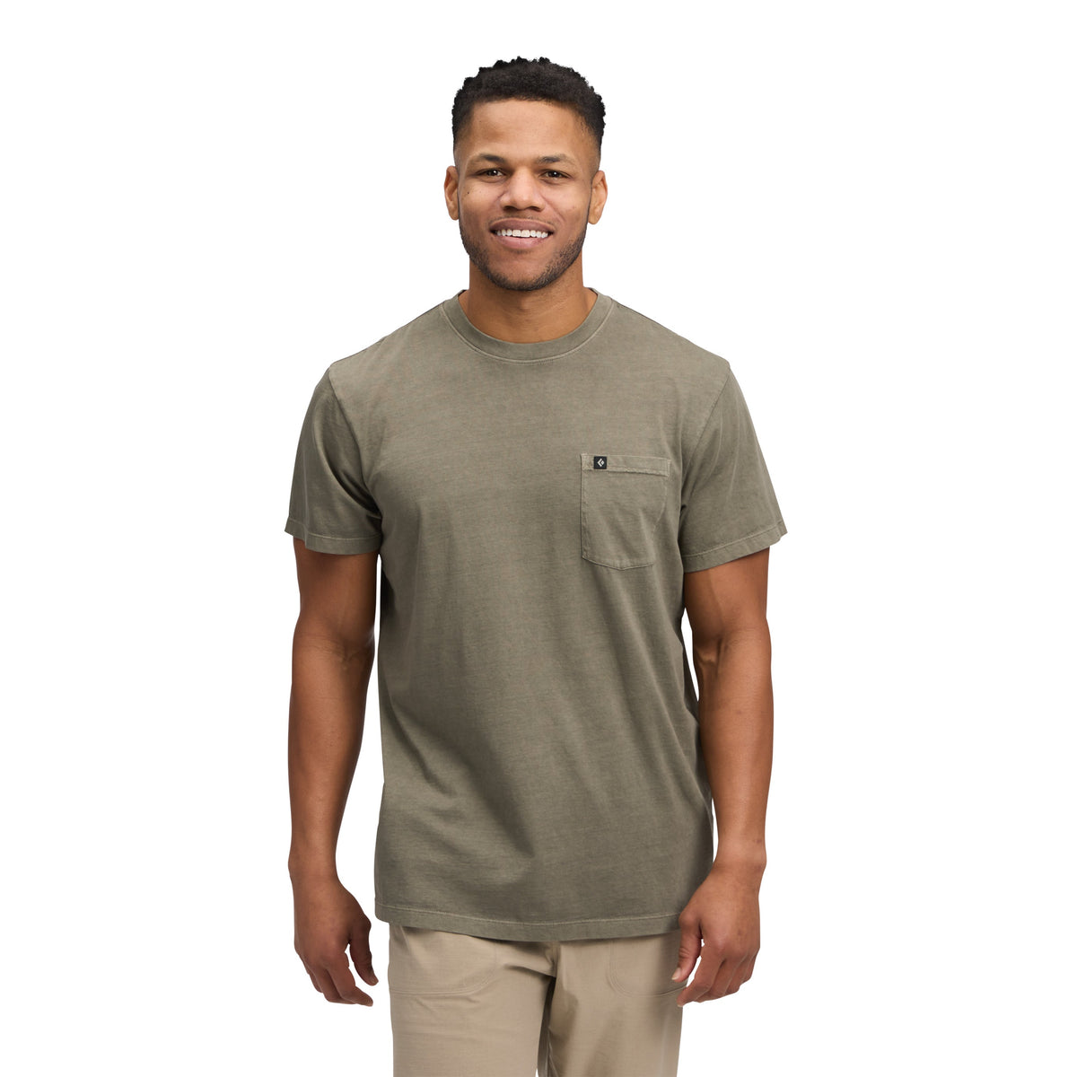 Men's Diamond Patch Short Sleeve Pocket Tee