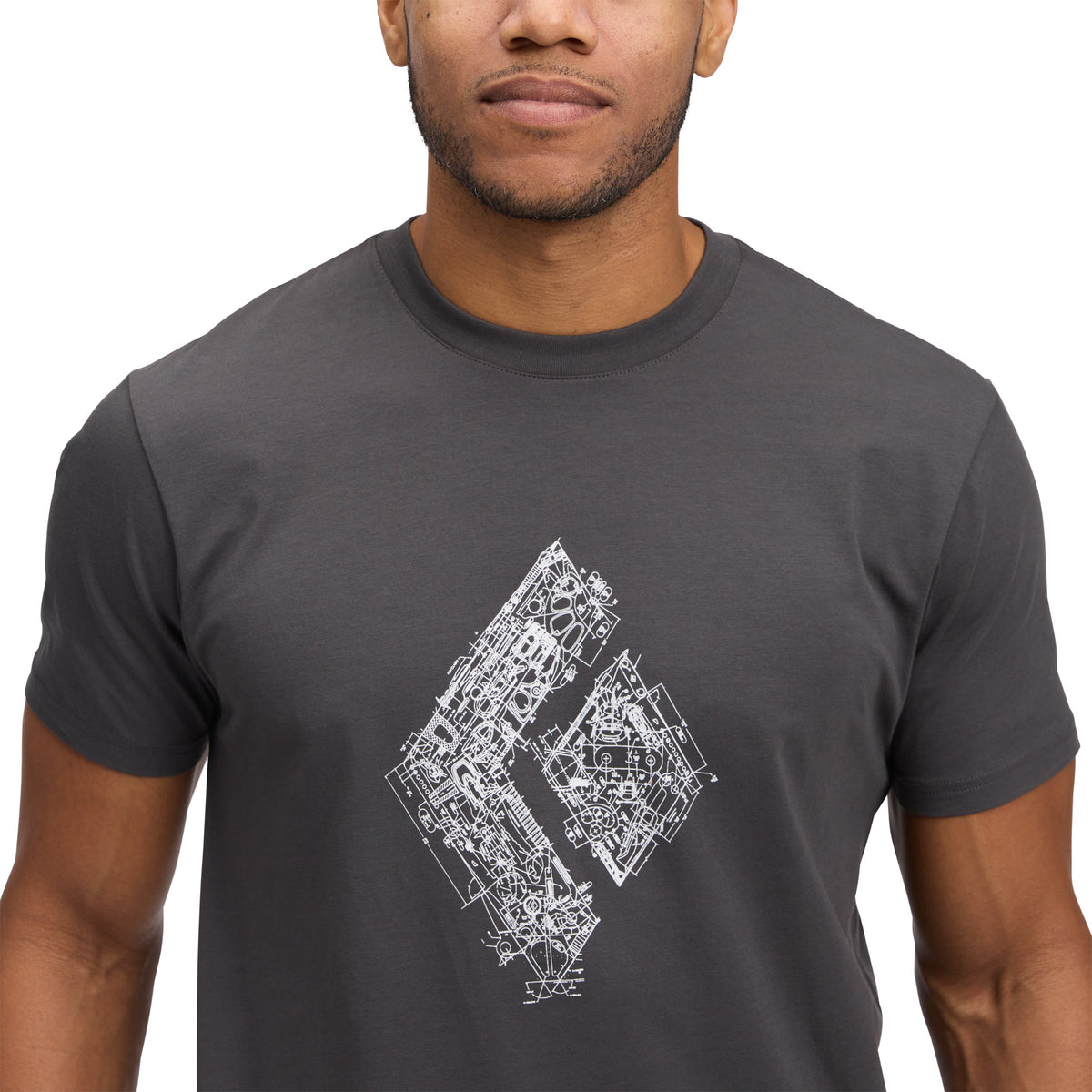 Men's Engineered Diamond Short Sleeve Tee