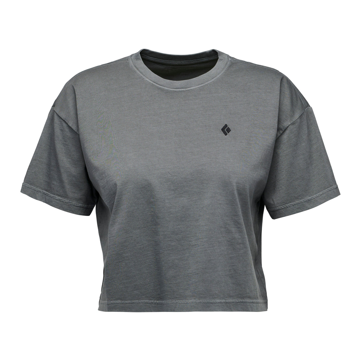 Women's Diamond Crop Short Sleeve Tee