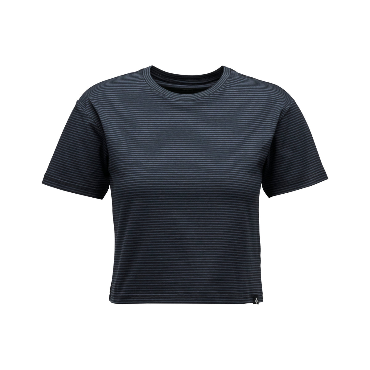 Women's BD Stripe Crop Short Sleeve Tee