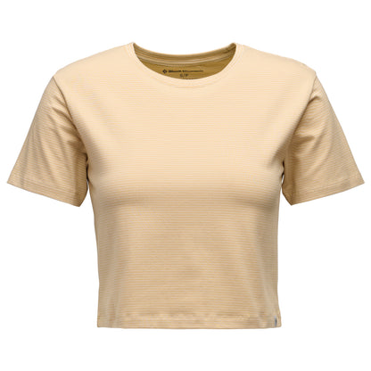 Women's BD Stripe Crop Short Sleeve Tee