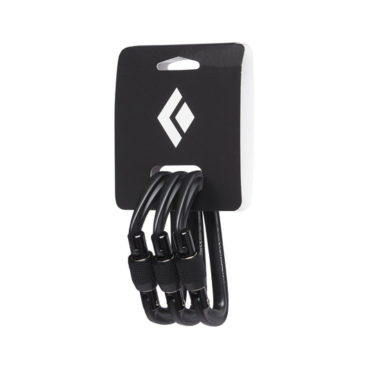 HotForge Screwgate Carabiner 3-Pack