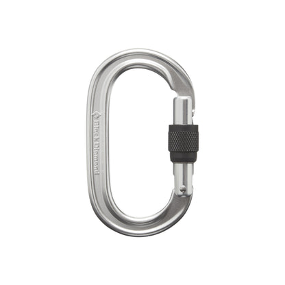 Oval Keylock Screwgate Carabiner