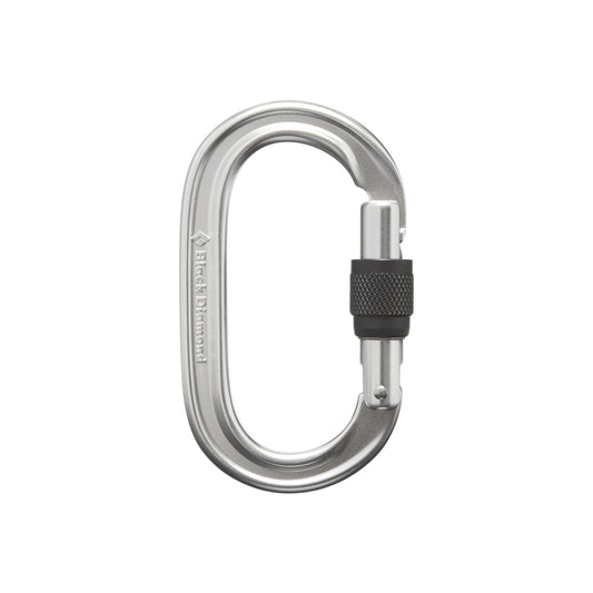 Oval Keylock Screwgate Carabiner