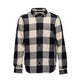 Black-Off White Plaid