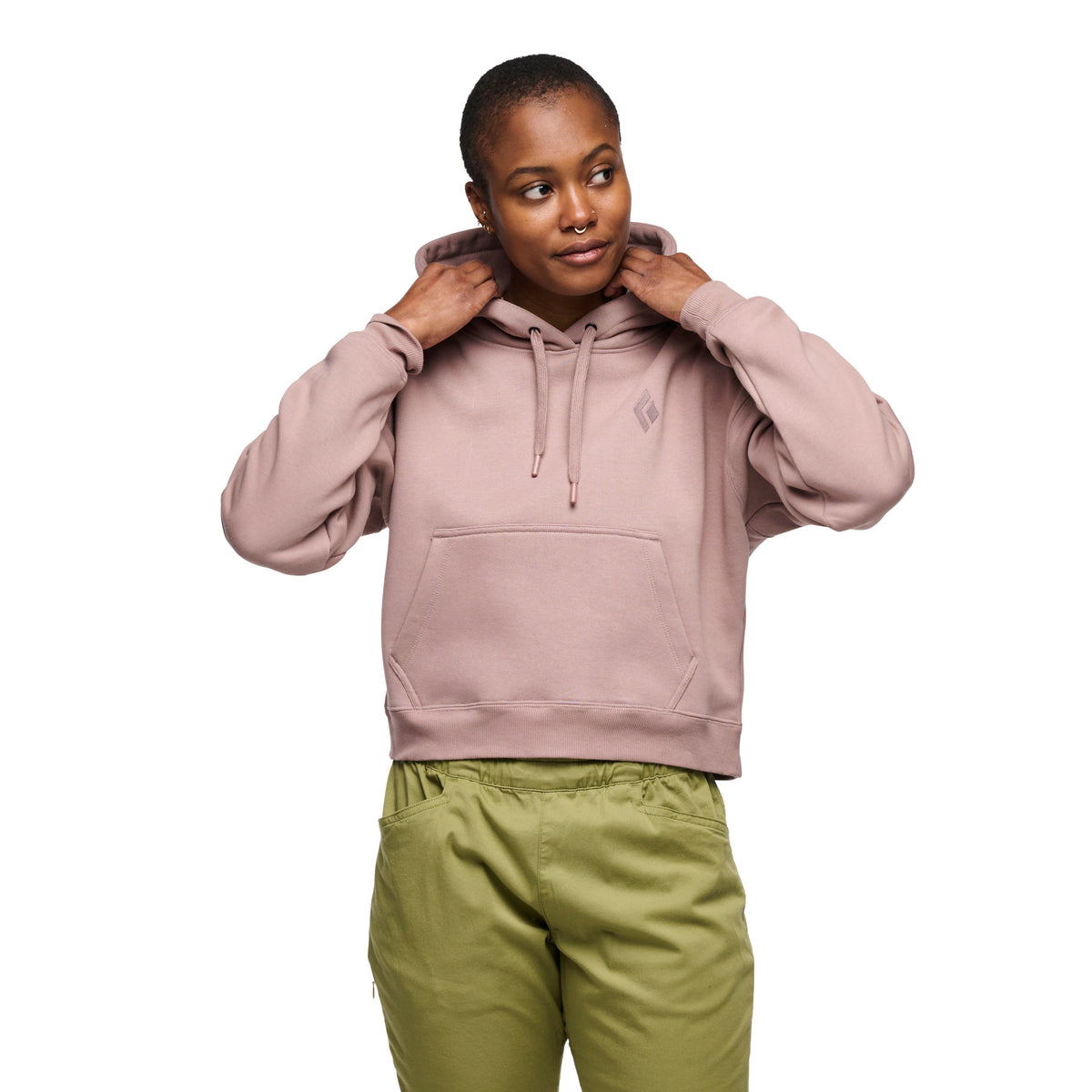 Women's Crop Pullover Hoody